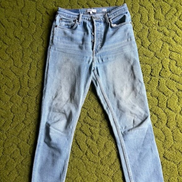 RE/DONE Originals 90s High Rise Ankle Crop - Picture 4 of 8